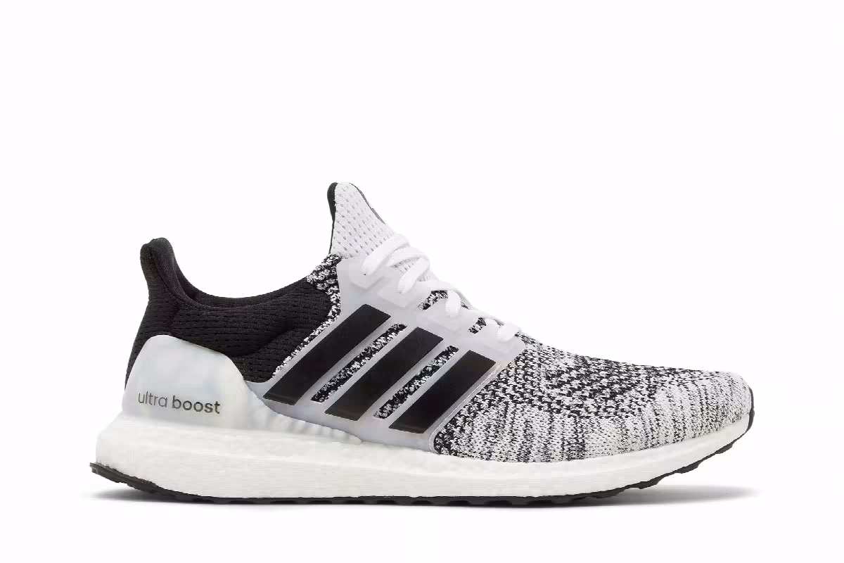 adidas UltraBoost 1.0 DNA White Black, view 2