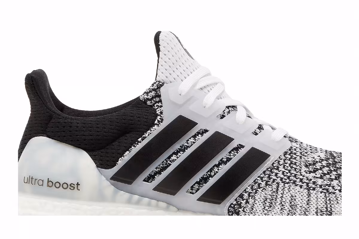 adidas UltraBoost 1.0 DNA White Black, view 3