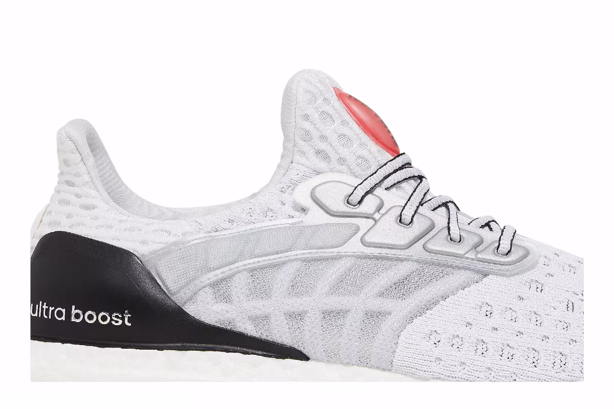 adidas UltraBoost Climacool 2 DNA White Vivid Red, view 3