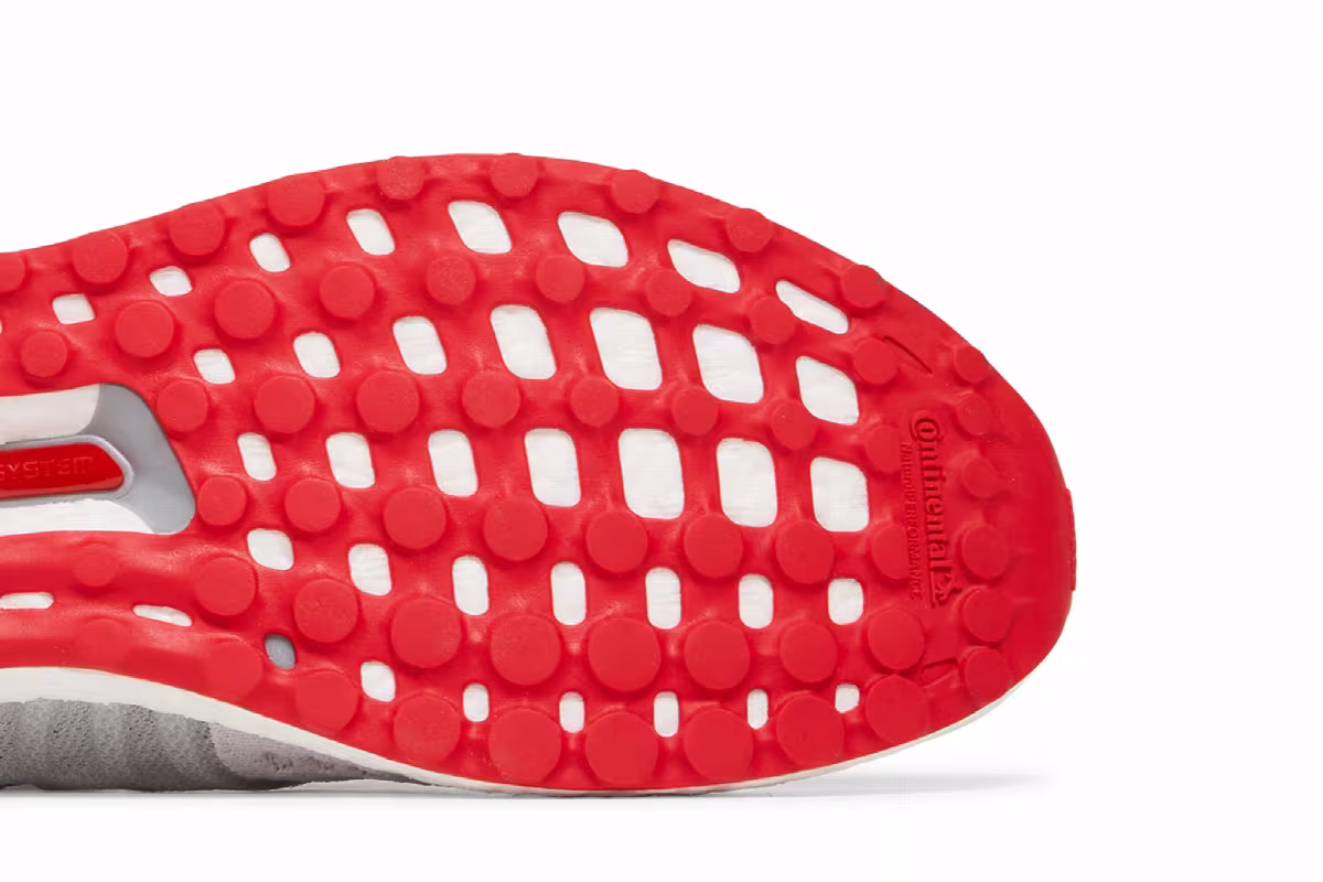 adidas UltraBoost Climacool 2 DNA White Vivid Red, view 6