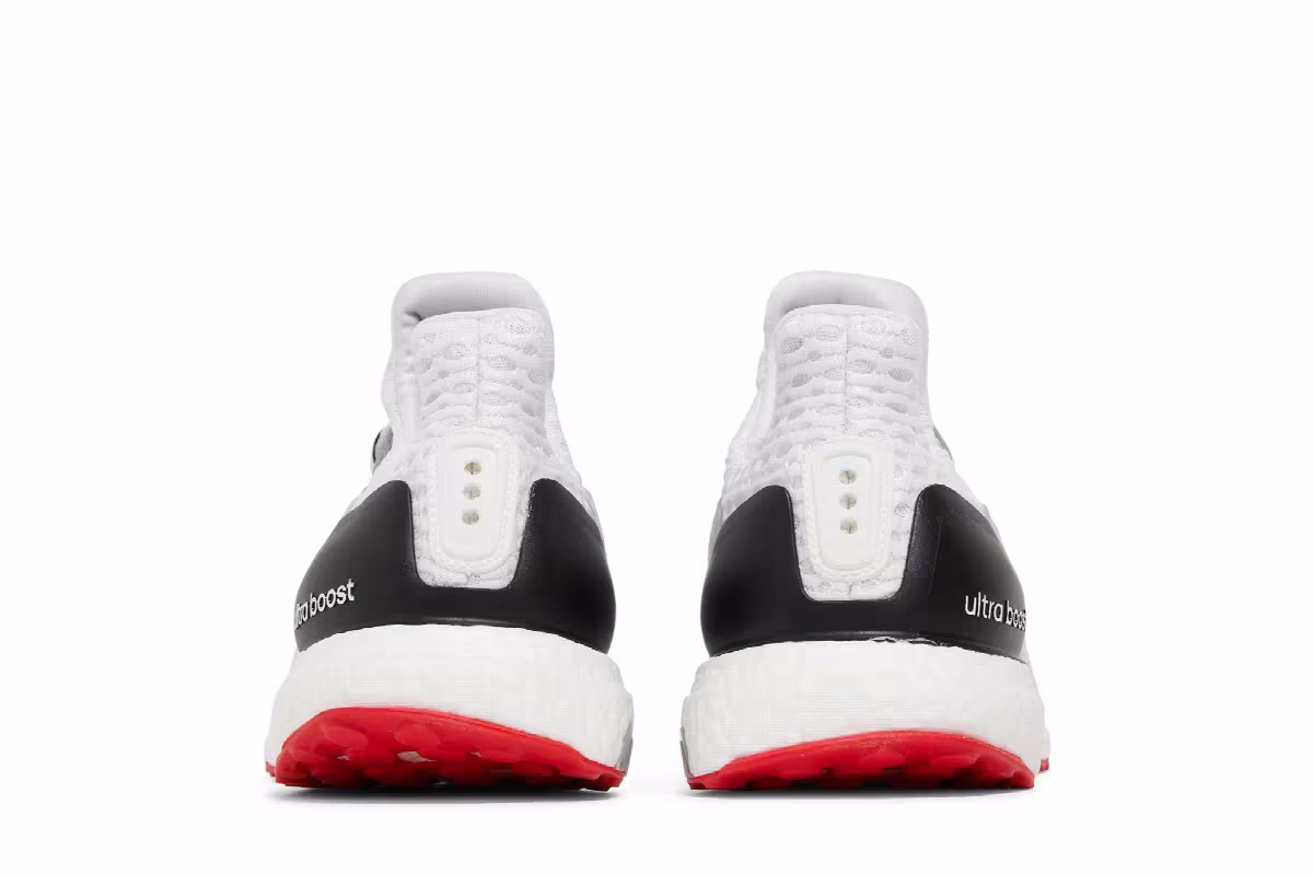 adidas UltraBoost Climacool 2 DNA White Vivid Red, view 7