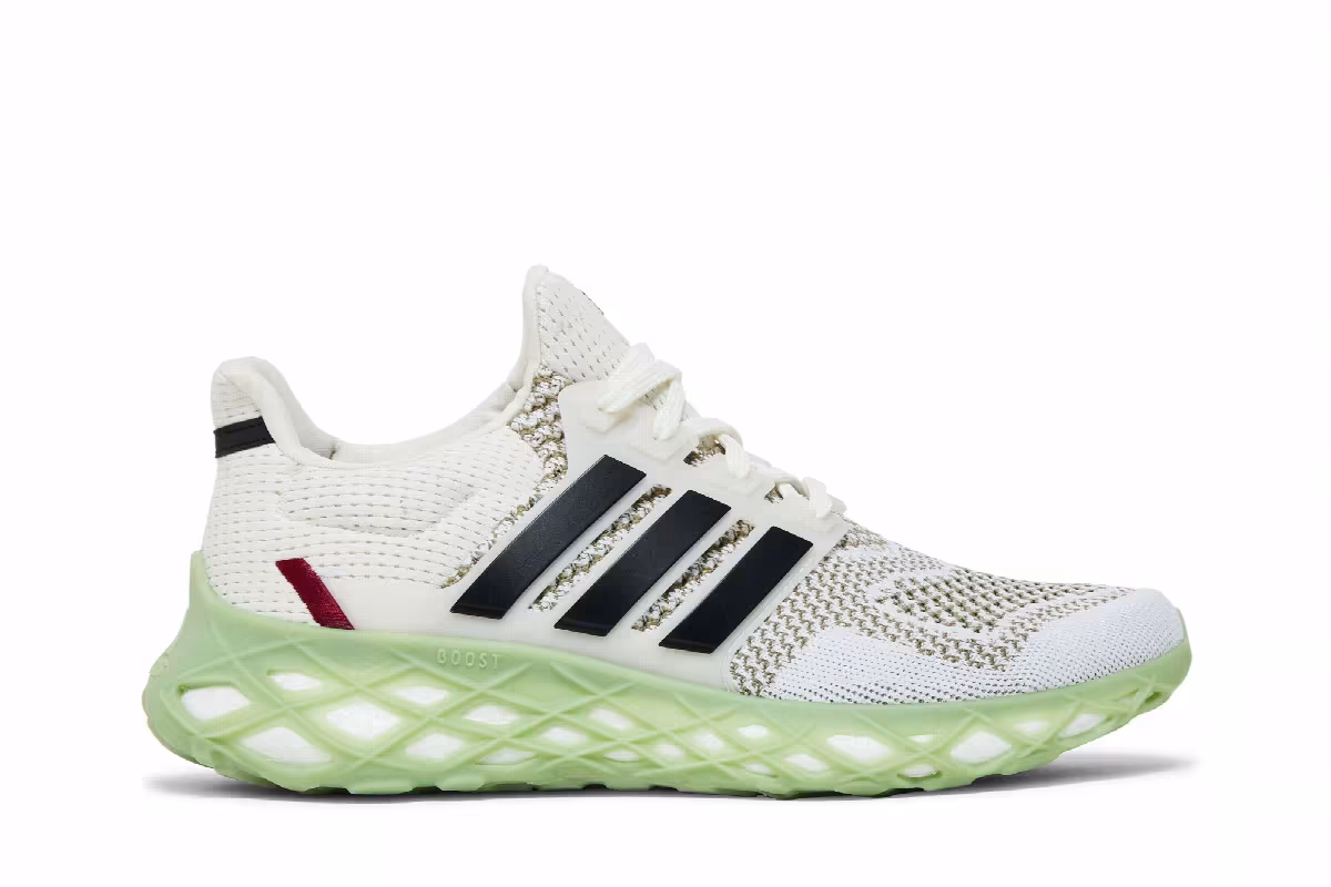 adidas UltraBoost Web DNA White Orbit Green, view 2