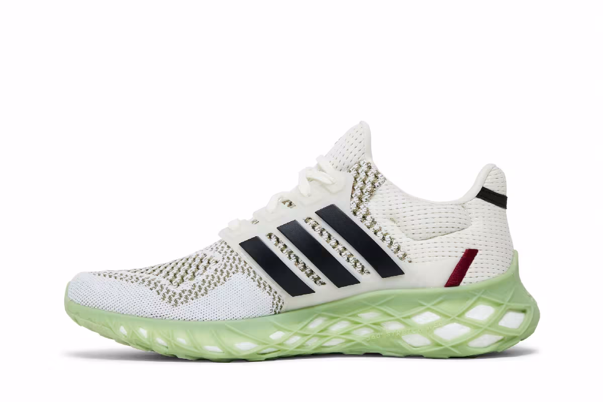 adidas UltraBoost Web DNA White Orbit Green, view 4