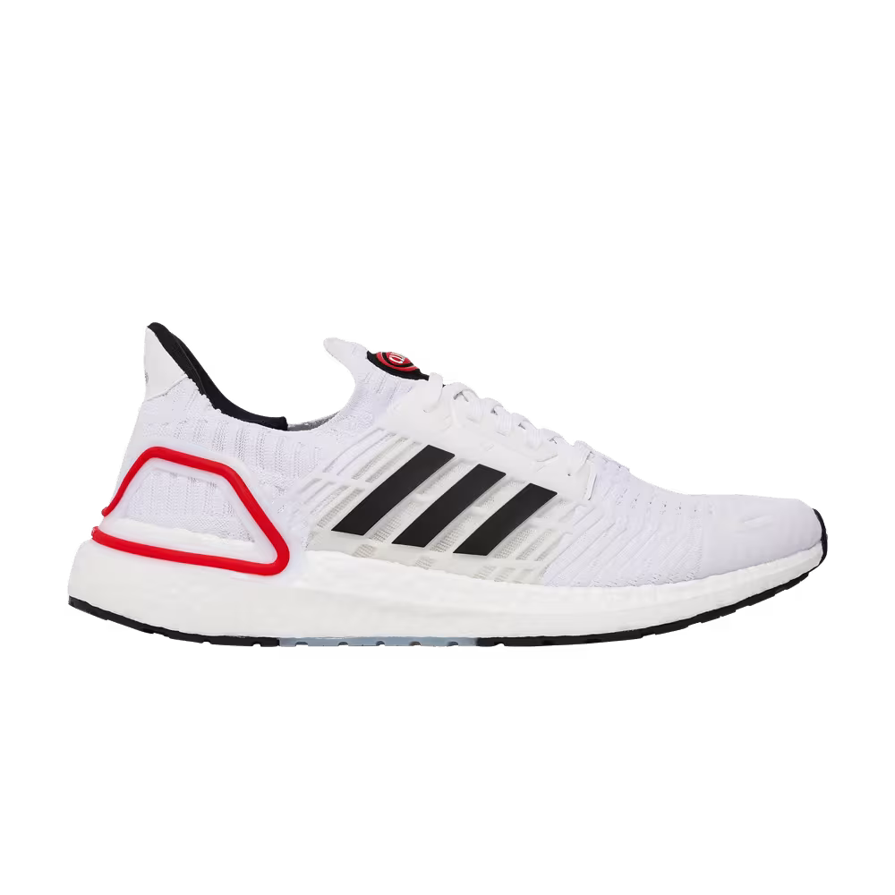 adidas UltraBoost ClimaCool 1 DNA White Vivid Red