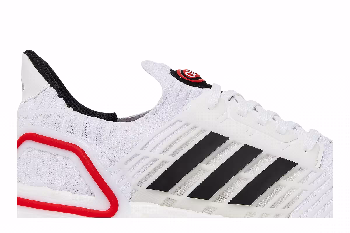 adidas UltraBoost ClimaCool 1 DNA White Vivid Red, view 3