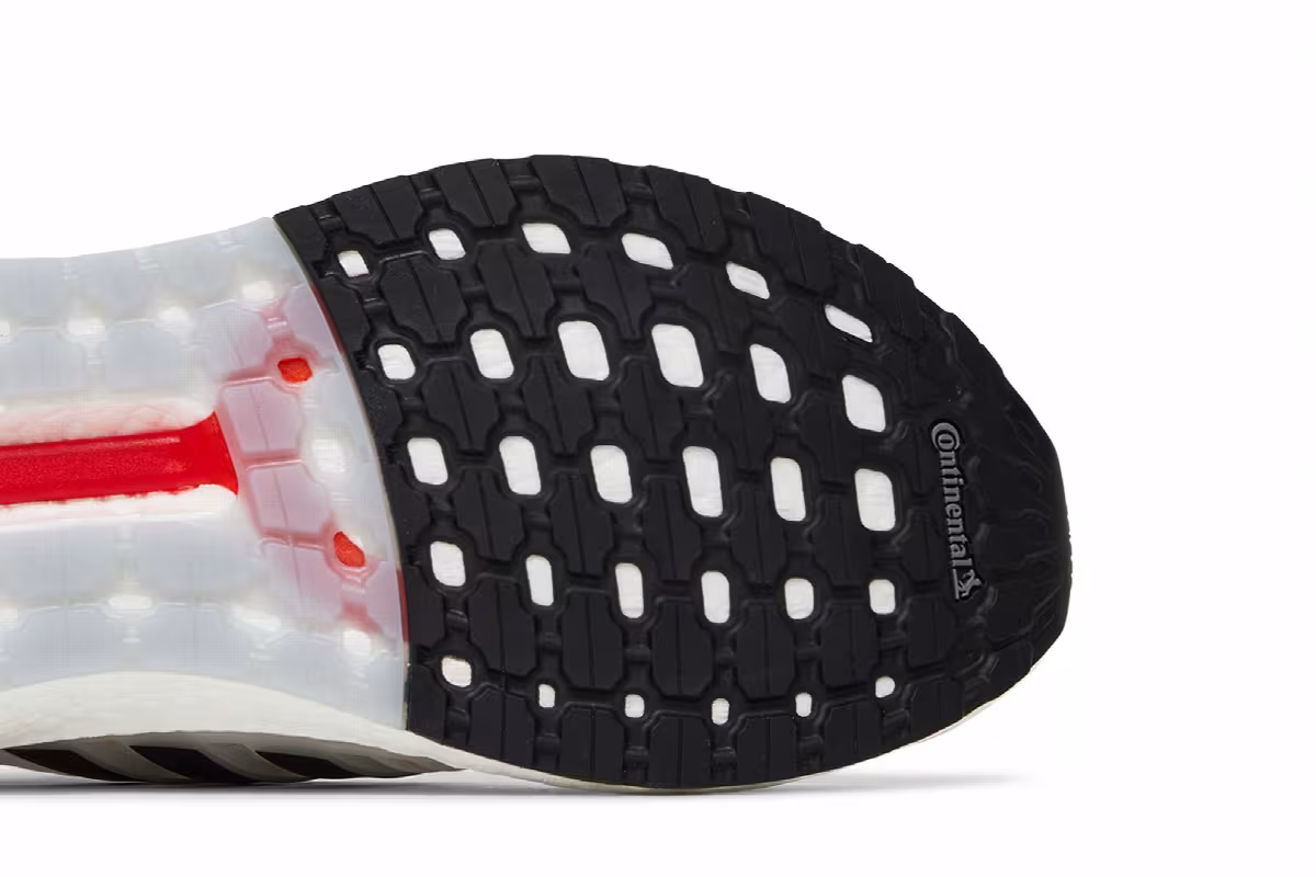 adidas UltraBoost ClimaCool 1 DNA White Vivid Red, view 6