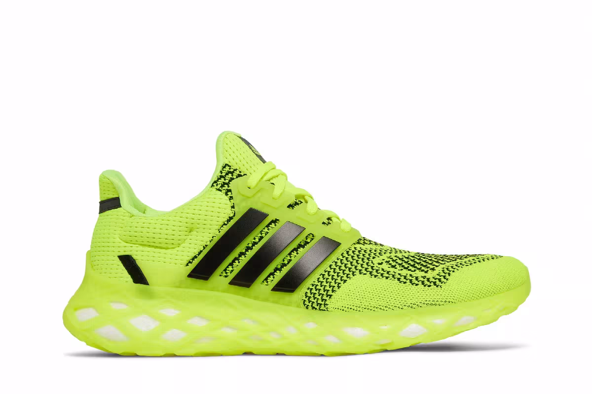 adidas UltraBoost Web DNA Solar Yellow, view 2