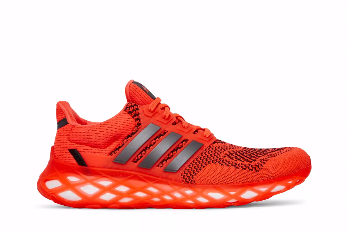 adidas Ultraboost Web DNA Solar Red, view 2