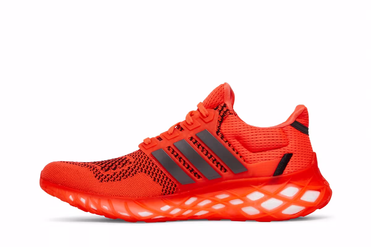 adidas Ultraboost Web DNA Solar Red, view 4