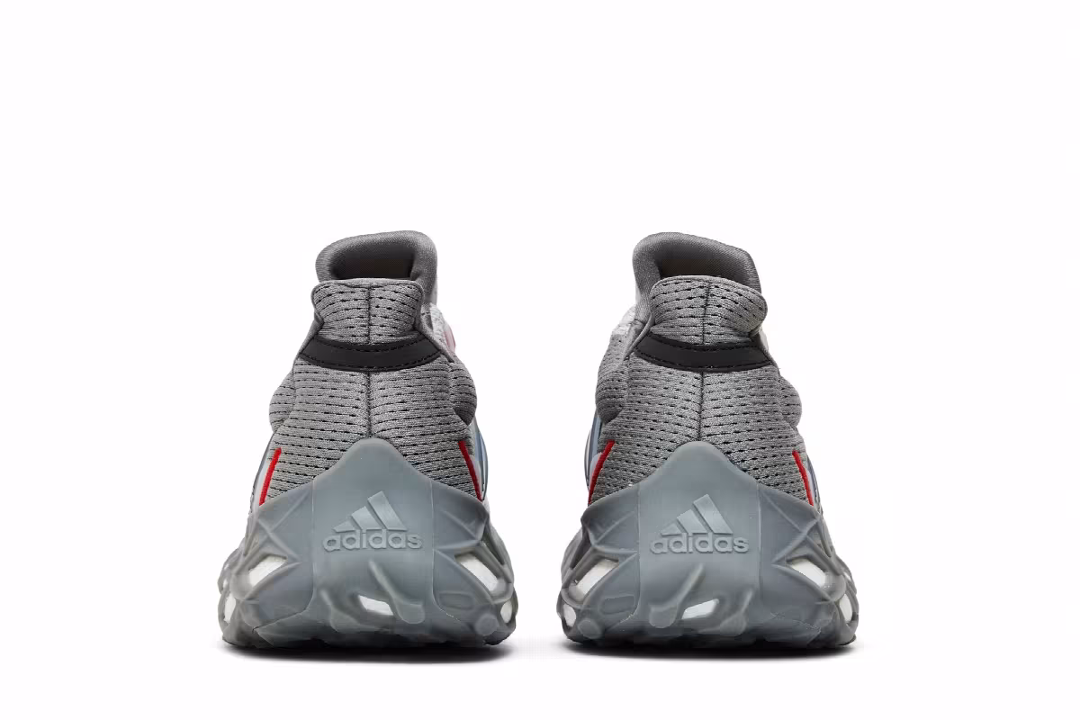 adidas UltraBoost Web DNA Grey Vivid Red, view 7