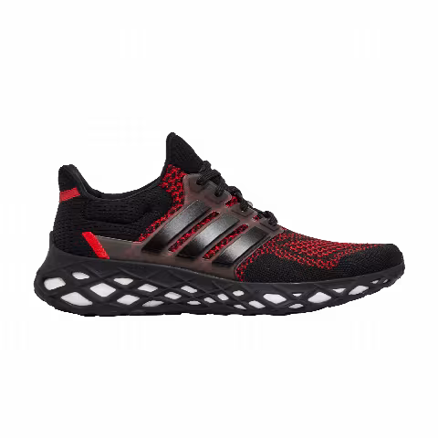 adidas UltraBoost Web DNA 'Black Vivid Red'