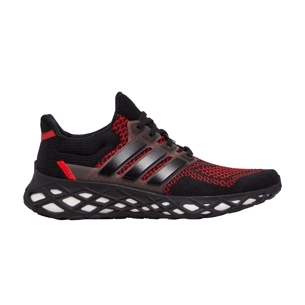 adidas UltraBoost Web DNA Black Vivid Red