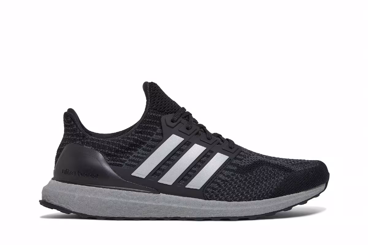 adidas UltraBoost 5.0 DNA Black Silver Metallic, view 2