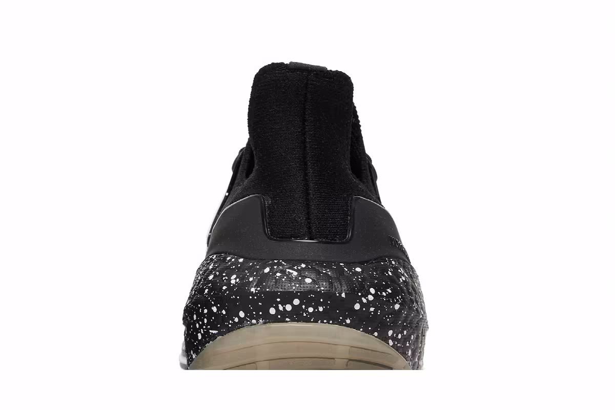 adidas UltraBoost 22 Black White Speckled, view 8