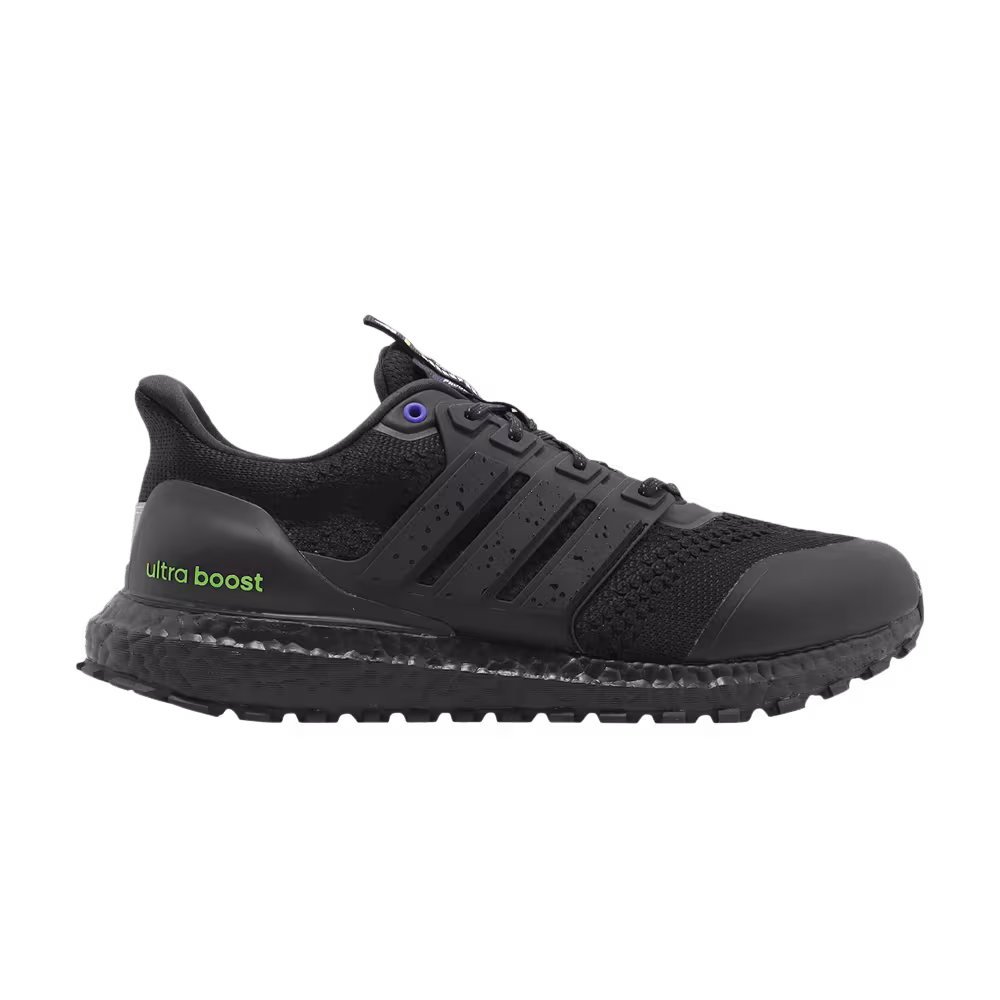 adidas UltraBoost DNA Guard Black Semi Solar Green