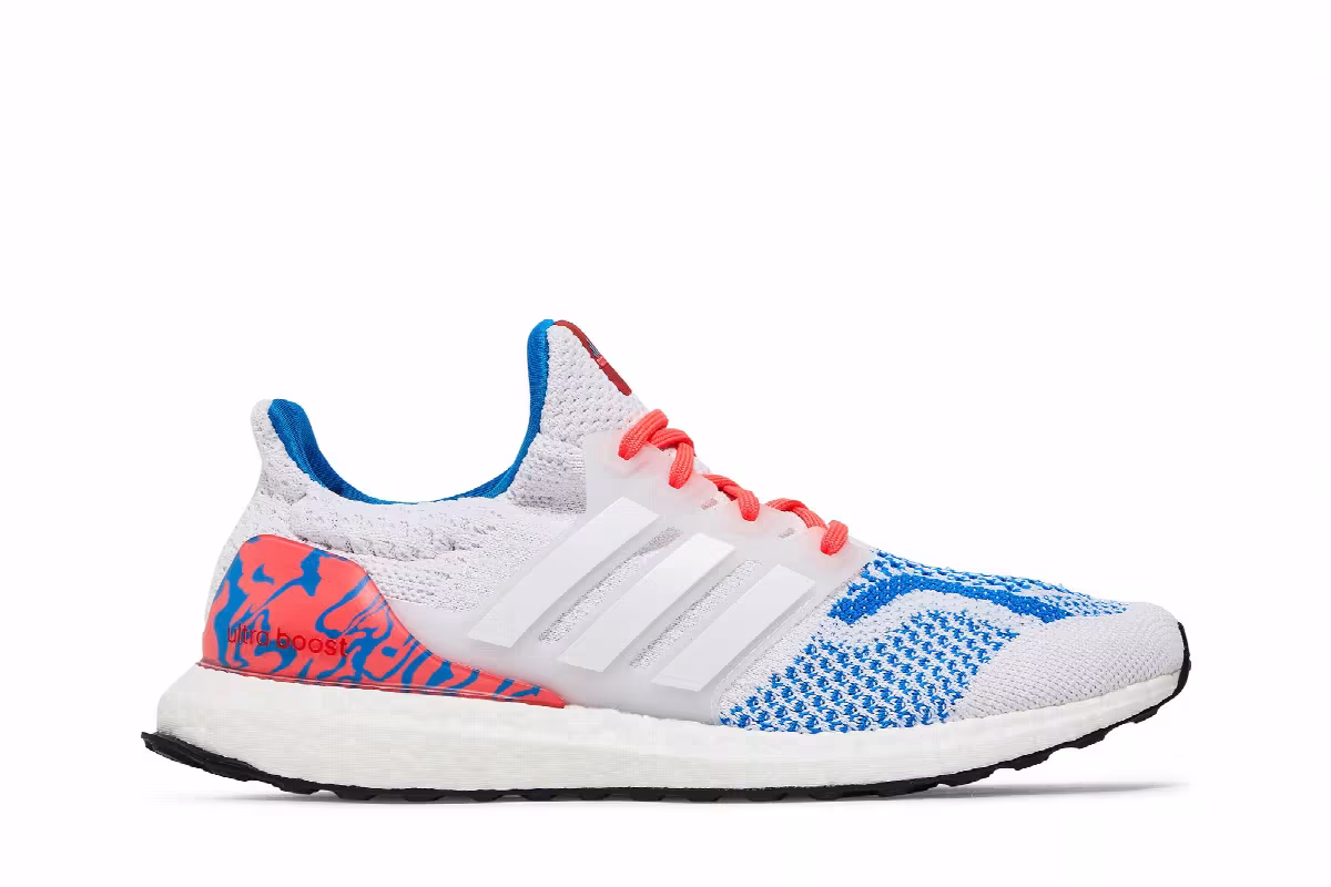 adidas UltraBoost 5.0 DNA White Turbo, view 2