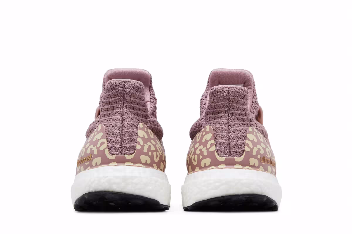 adidas Women's UltraBoost 5.0 DNA Magic Mauve Leopard, view 7