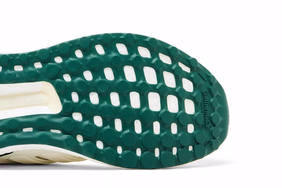 adidas Women's UltraBoost 1.0 Off White Collegiate Green, view 6