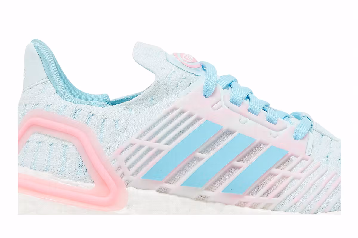 Adidas Women's UltraBoost DNA Climacool Almost Blue Beam Pink, view 3