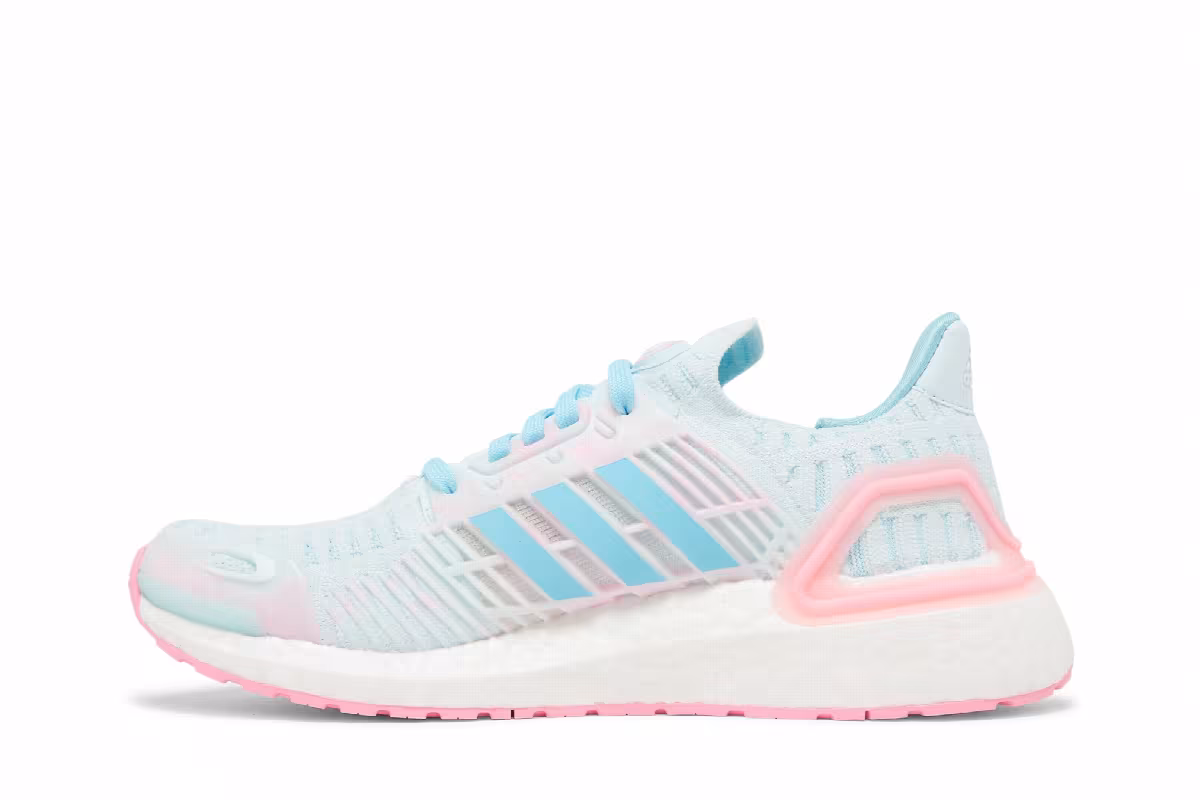 Adidas Women's UltraBoost DNA Climacool Almost Blue Beam Pink, view 4