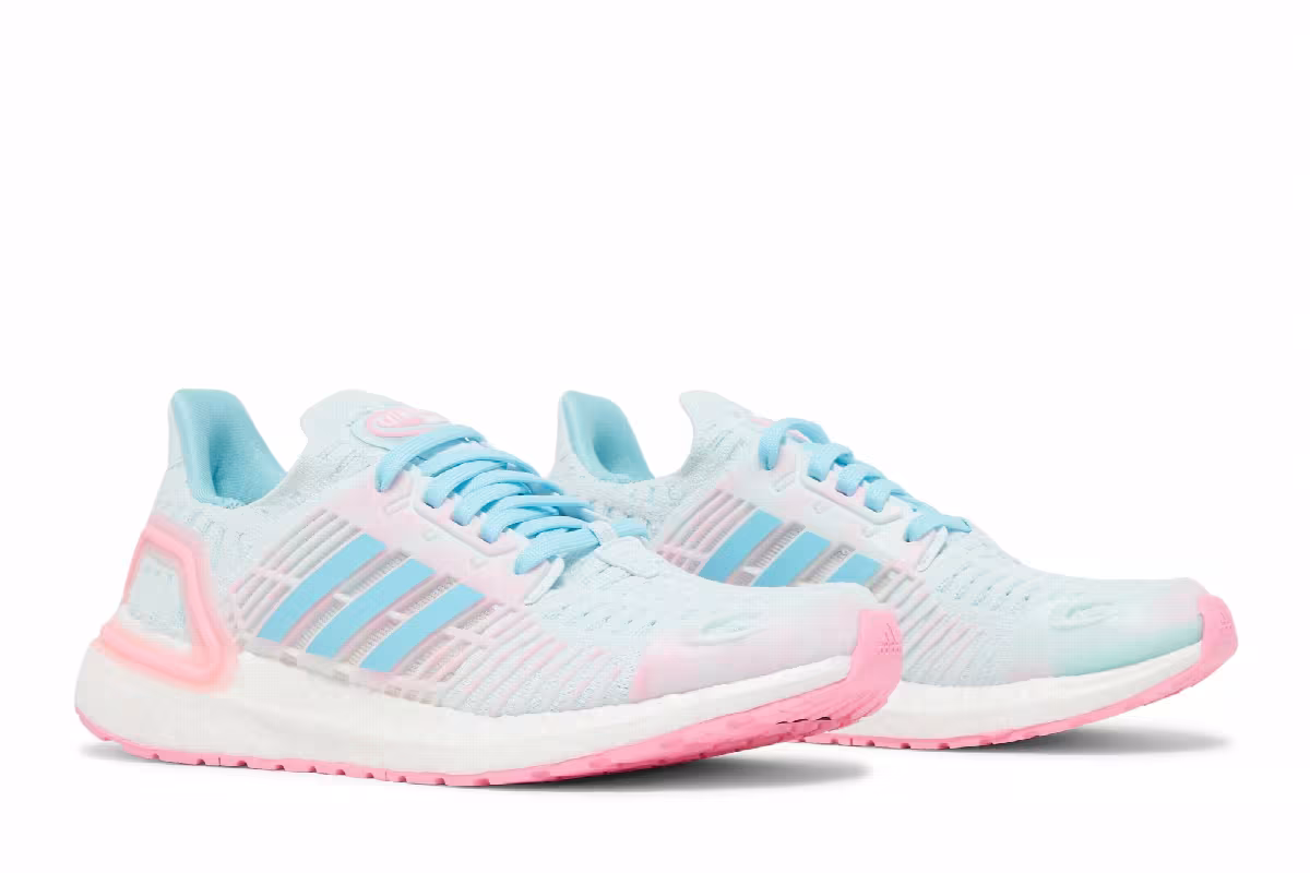 Adidas Women's UltraBoost DNA Climacool Almost Blue Beam Pink, view 9