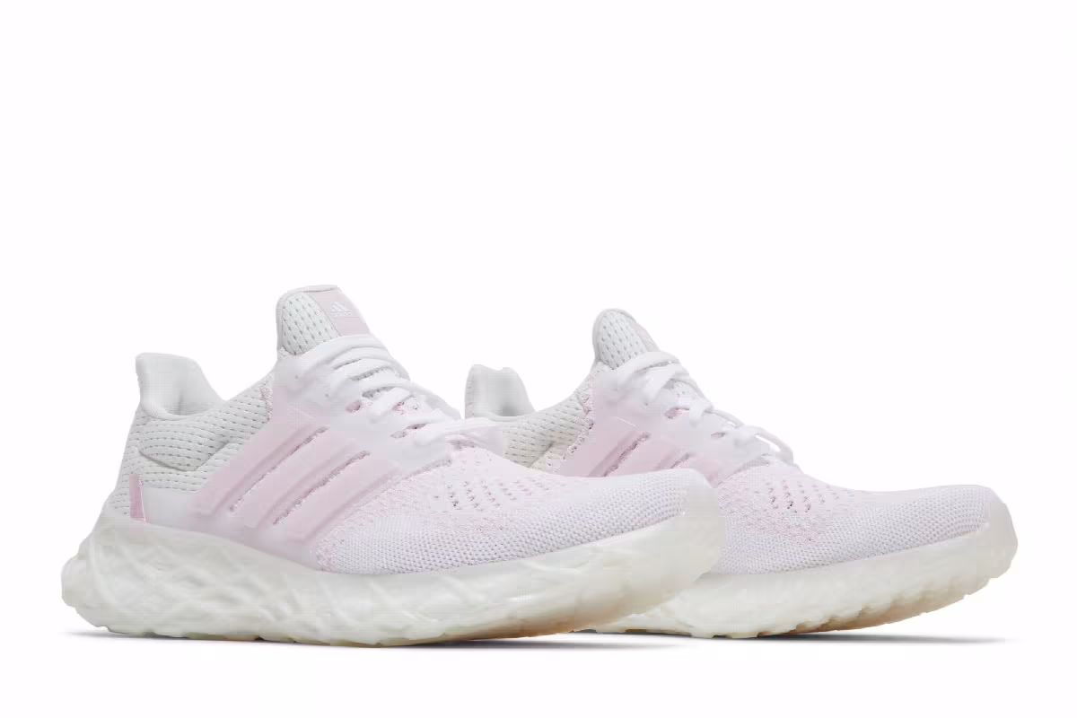 adidas Women's UltraBoost Web DNA White Clear Pink, view 9