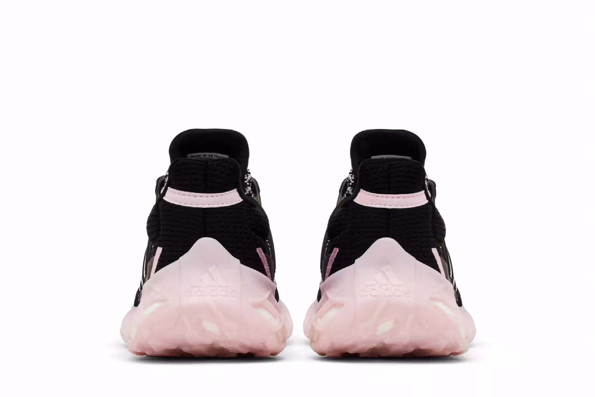 adidas Women's UltraBoost Web DNA Black Clear Pink, view 7
