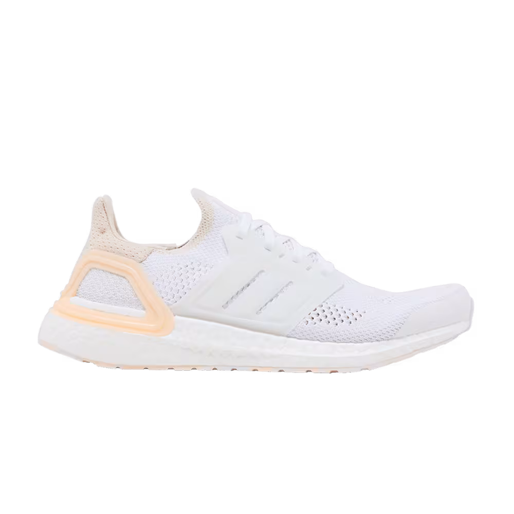 Adidas Women's UltraBoost 19.5 DNA White Bliss Orange