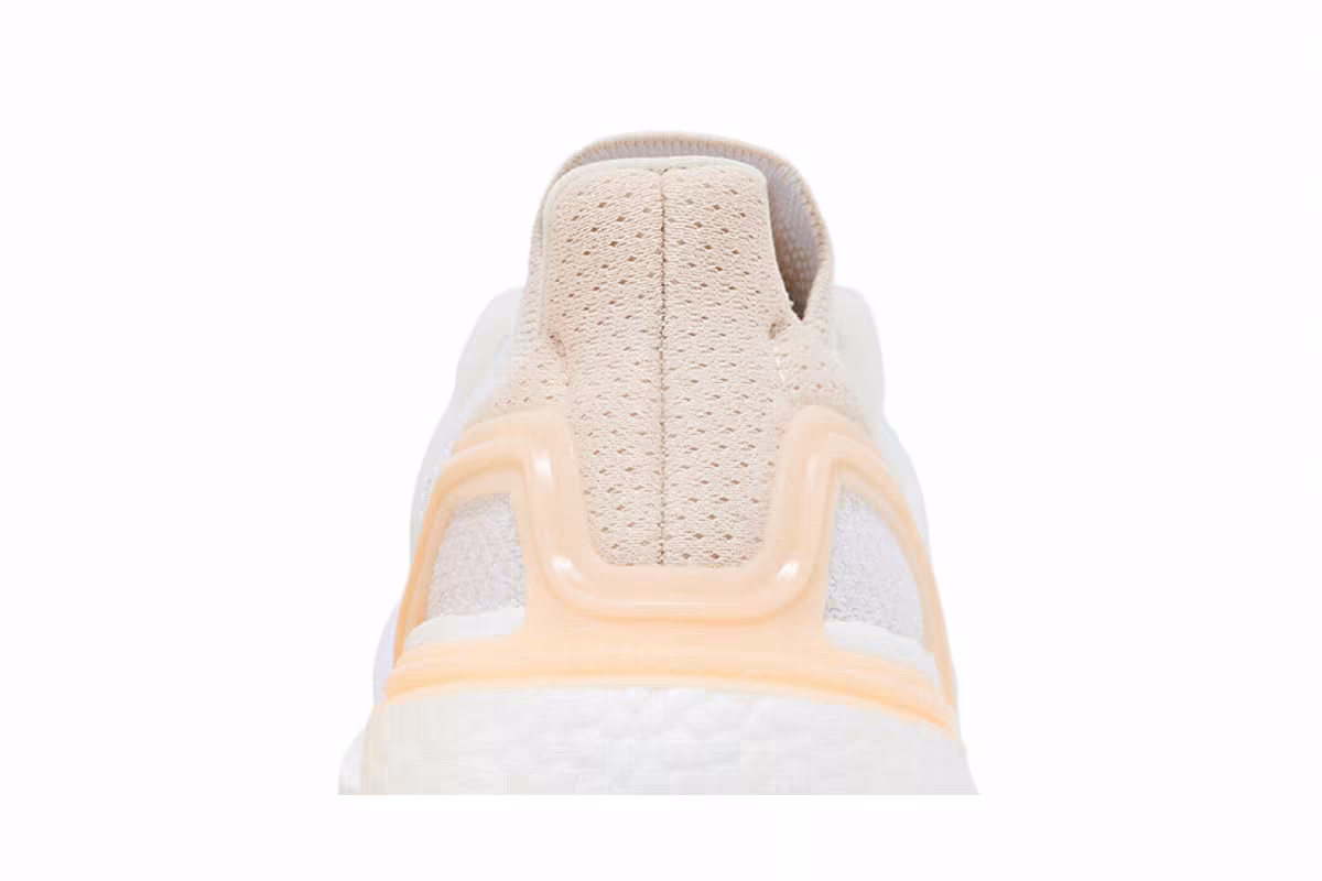 Adidas Women's UltraBoost 19.5 DNA White Bliss Orange, view 8