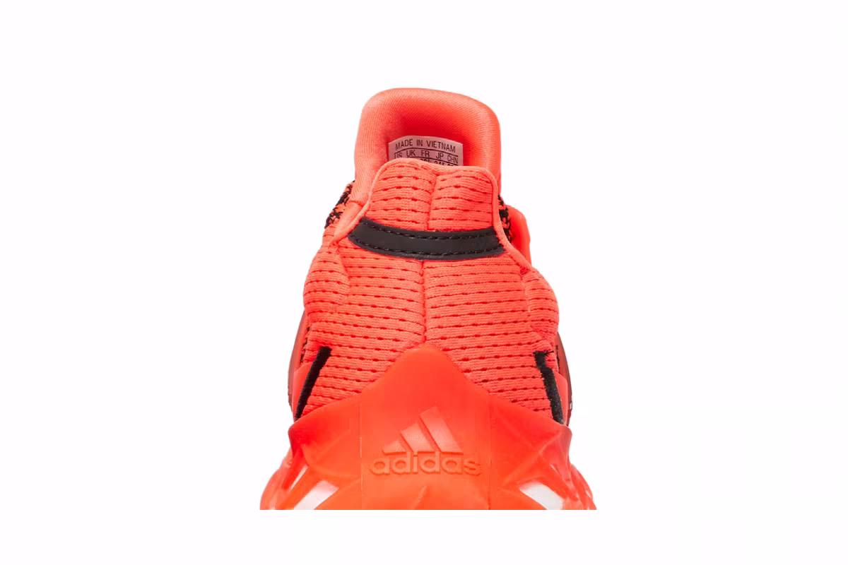 Adidas UltraBoost Web DNA J Solar Red, view 8