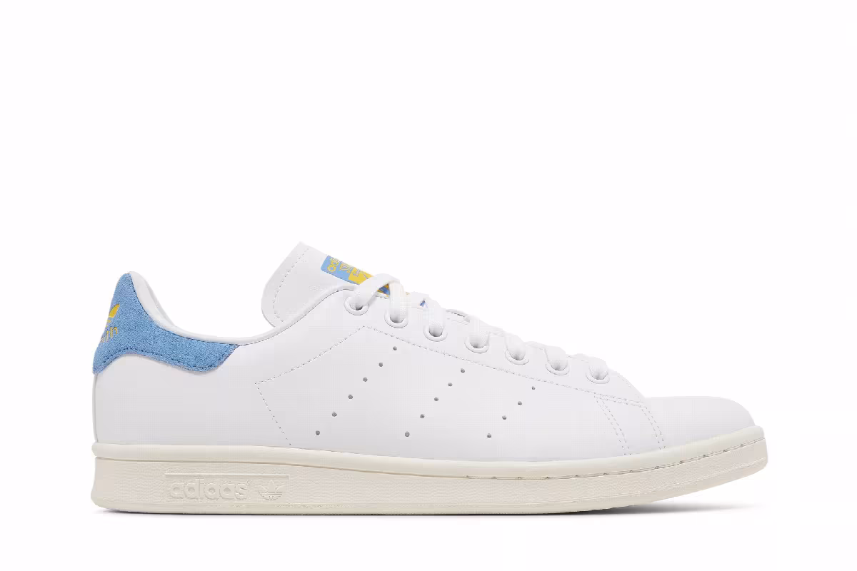 Adidas Stan Smith White Real Blue, view 2