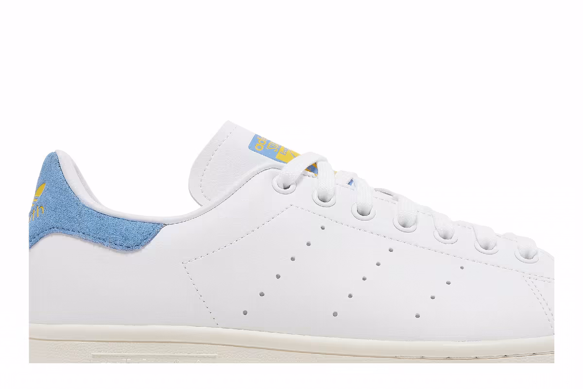 Adidas Stan Smith White Real Blue, view 3