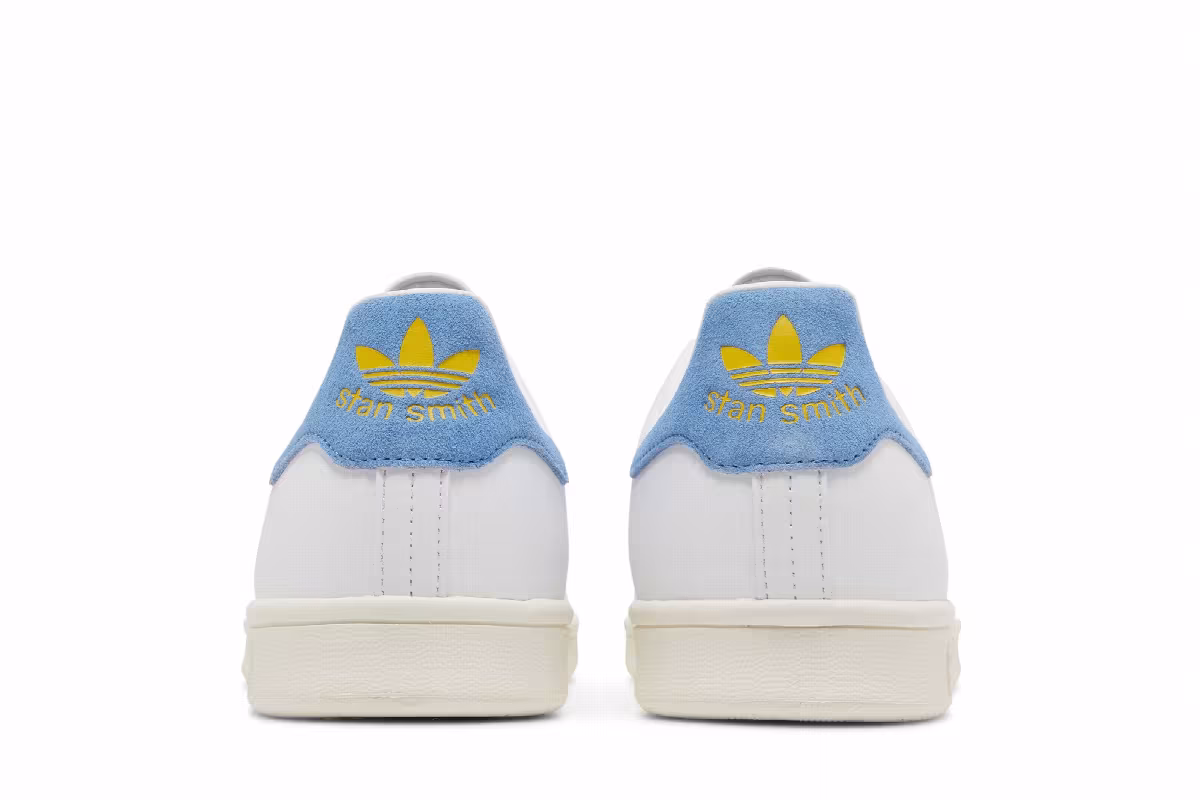 Adidas Stan Smith White Real Blue, view 7