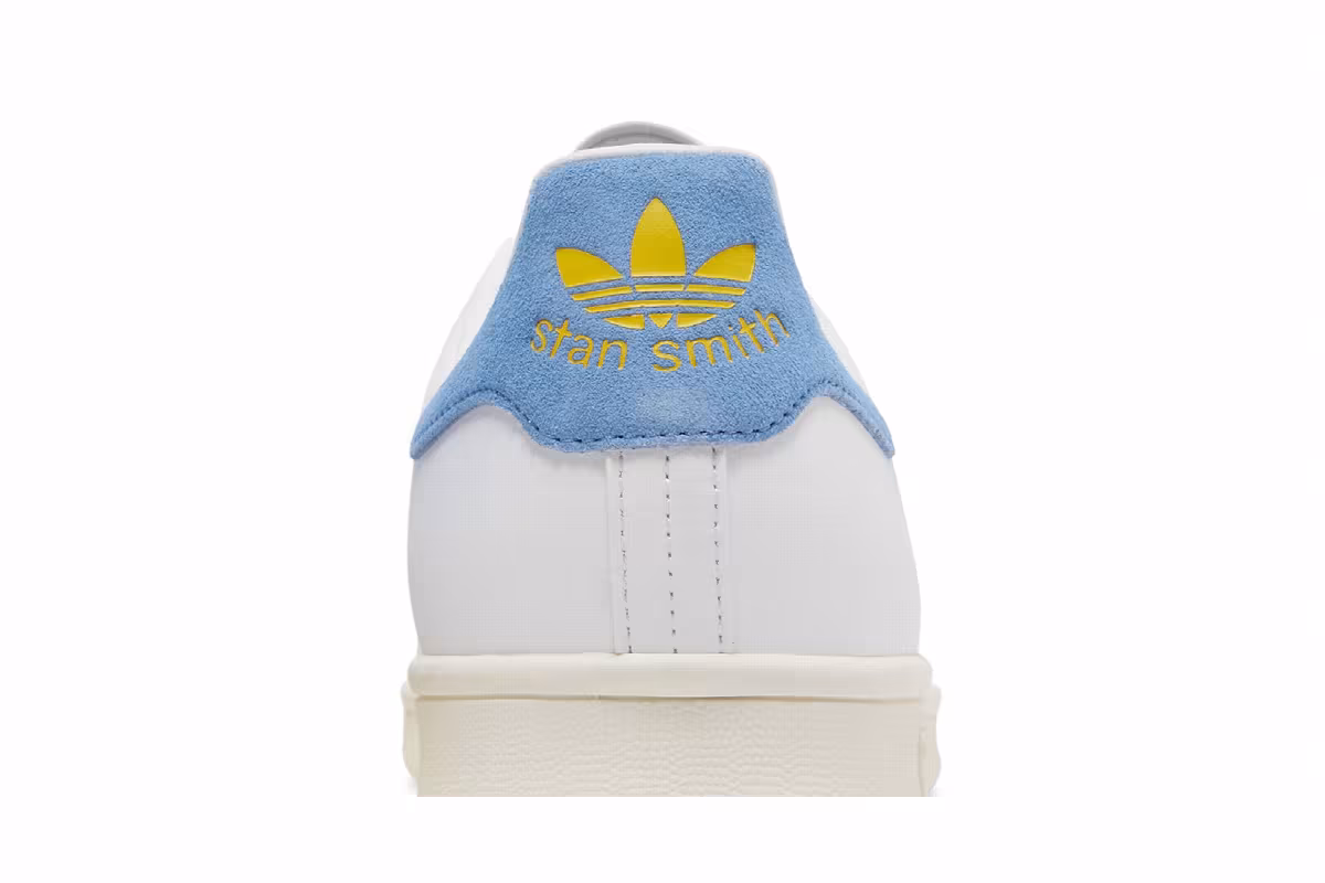 Adidas Stan Smith White Real Blue, view 8