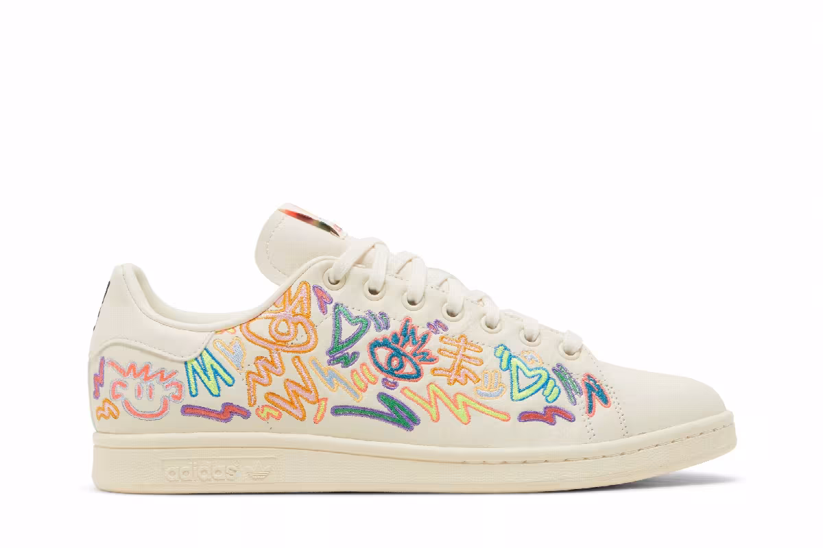 Kris Andrew Small x adidas Stan Smith Pride, view 2