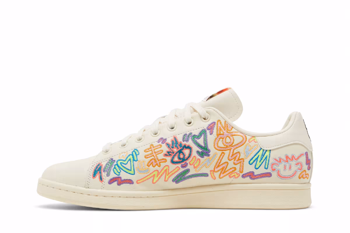 Kris Andrew Small x adidas Stan Smith Pride, view 4