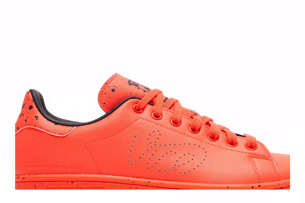 Vice Golf x adidas Stan Smith Solar Red, view 3