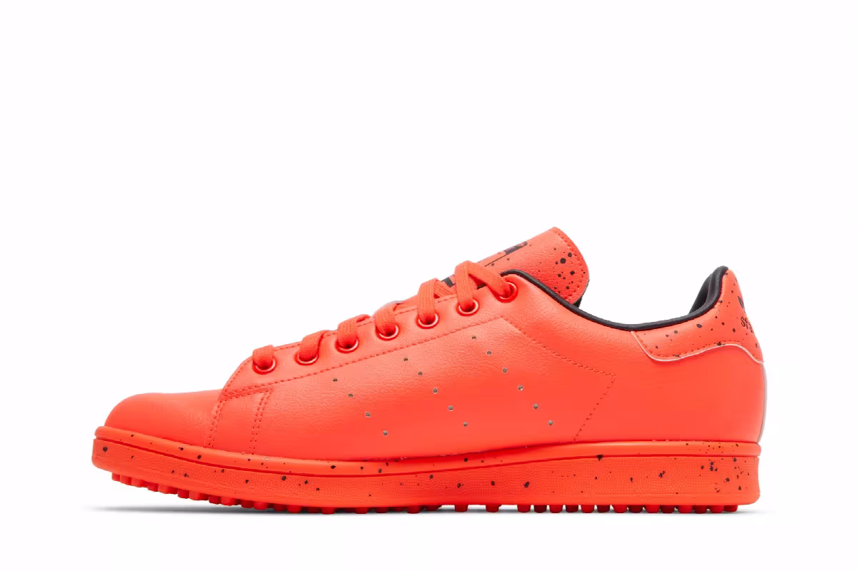 Vice Golf x adidas Stan Smith Solar Red, view 4