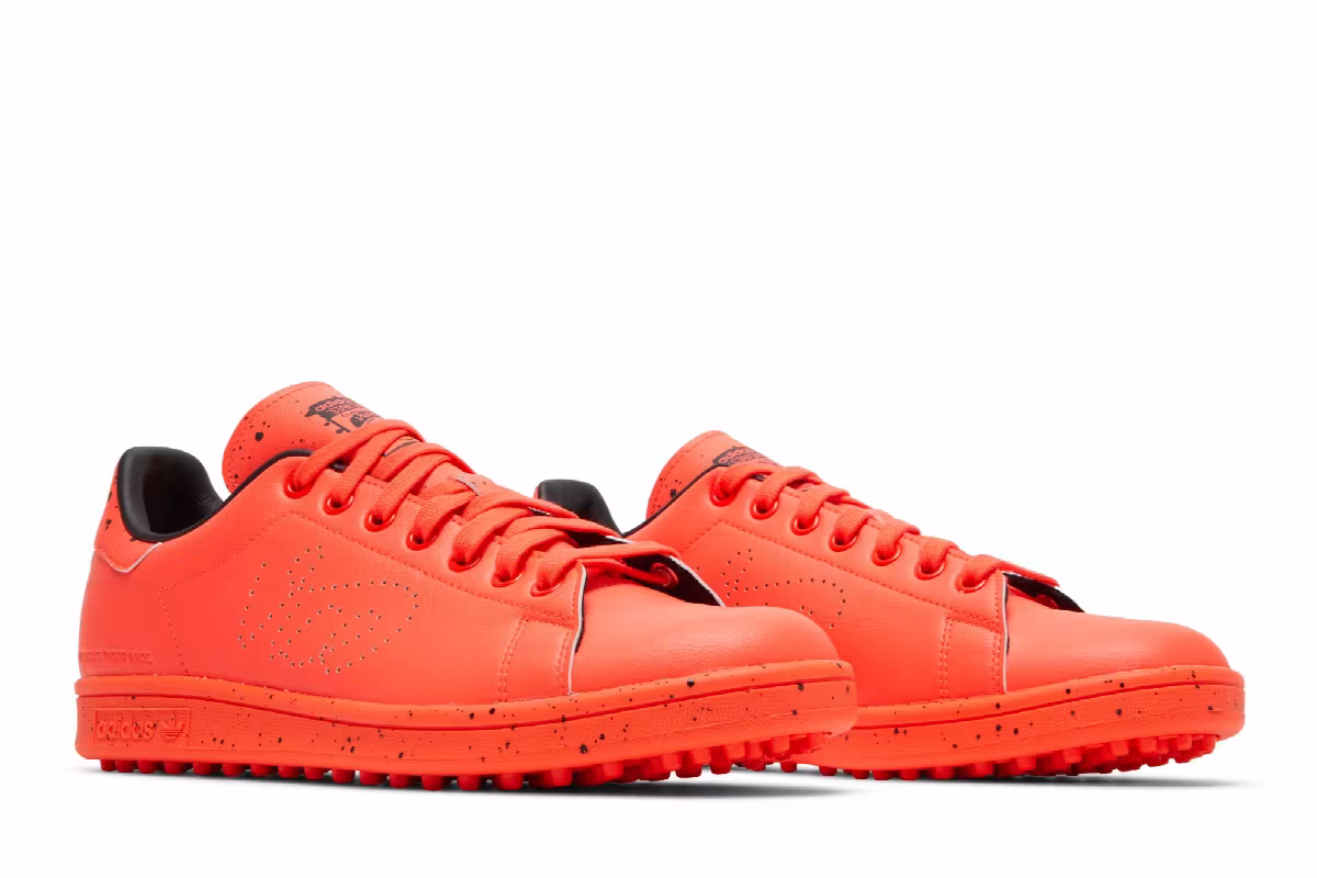 Vice Golf x adidas Stan Smith Solar Red, view 9