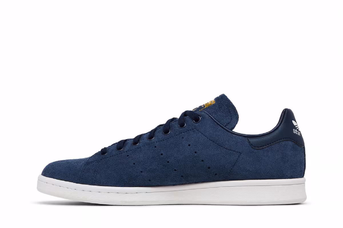 Adidas Stan Smith Collegiate Navy Gold Metallic, view 4