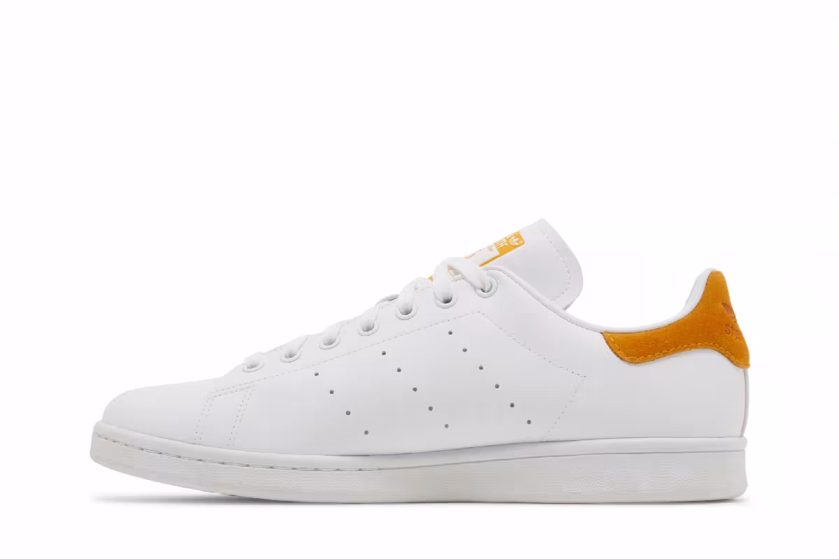 Adidas Stan Smith White Collegiate Gold, view 4