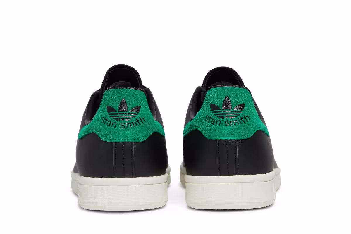 adidas Stan Smith Core Black Green, view 7