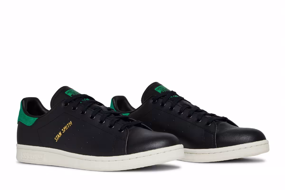 adidas Stan Smith Core Black Green, view 9