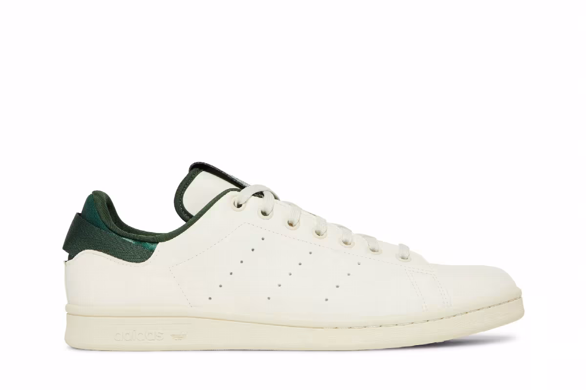Parley x adidas Stan Smith White Green Oxide, view 2