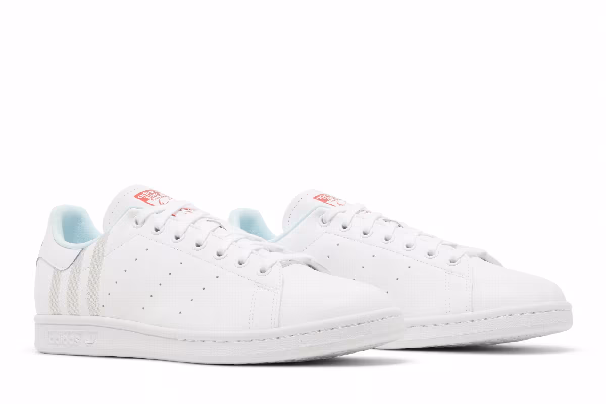 Adidas Stan Smith White Almost Blue, view 9