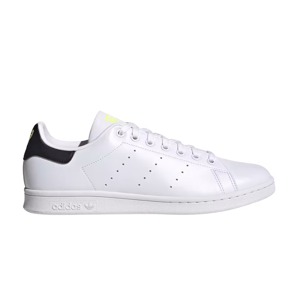 Adidas Stan Smith White Solar Yellow