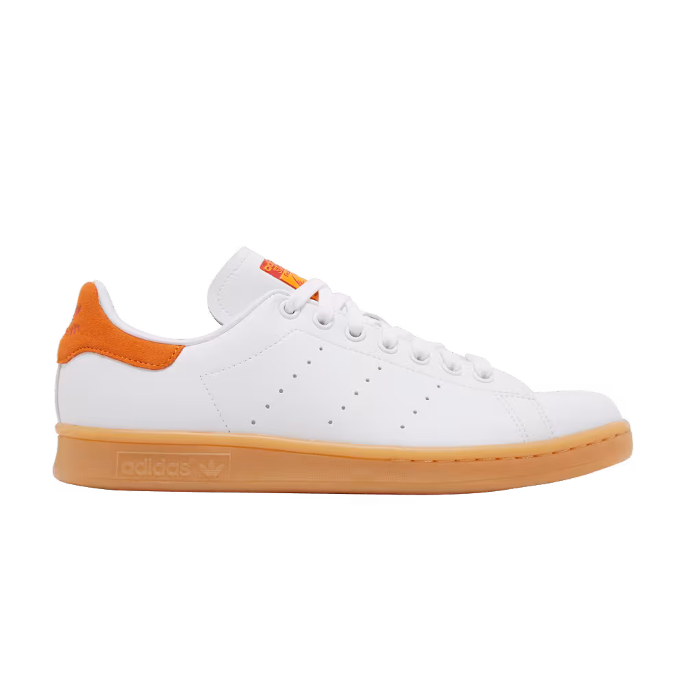 adidas Stan Smith White Orange Gum