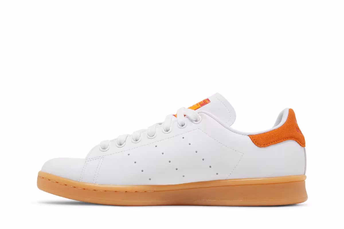 adidas Stan Smith White Orange Gum, view 4