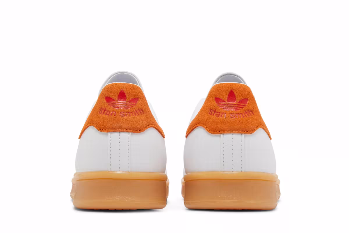 adidas Stan Smith White Orange Gum, view 7