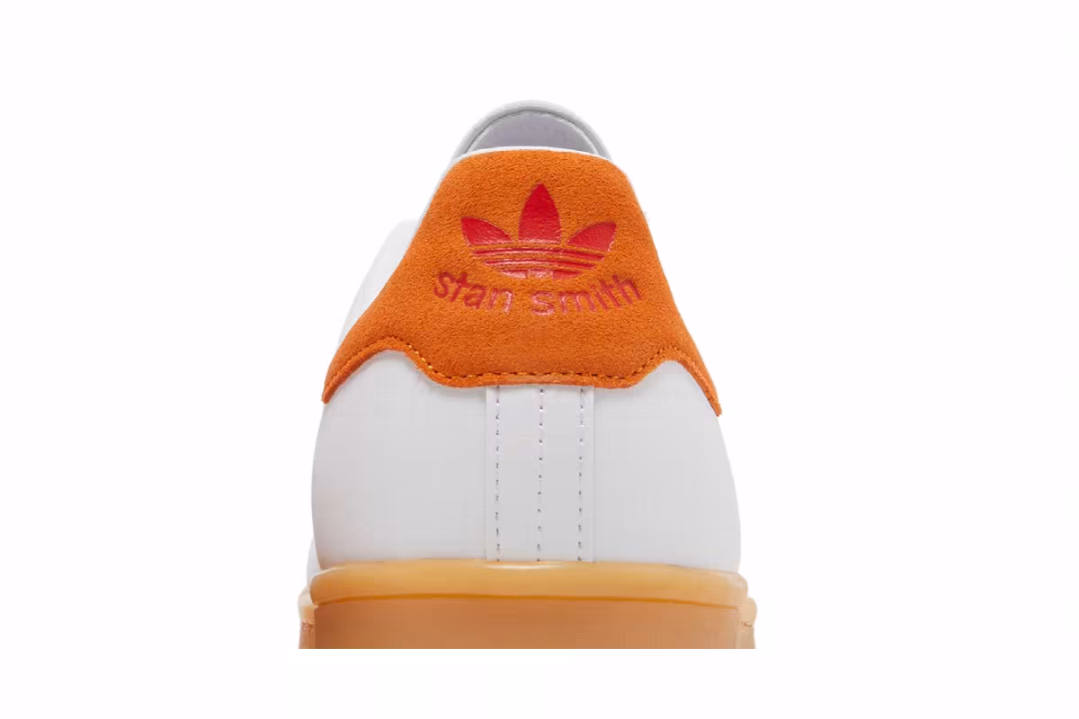 adidas Stan Smith White Orange Gum, view 8